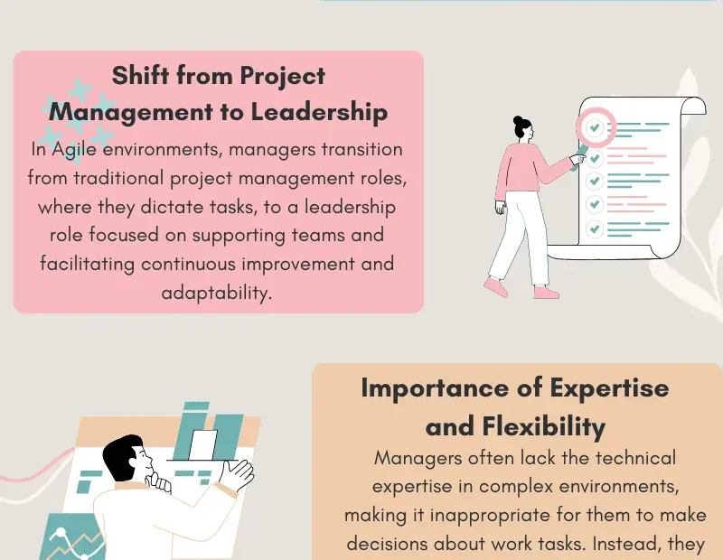What role does management play during the Agile transition