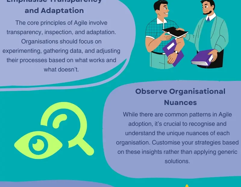 What types of strategies have worked well for Agile transformations